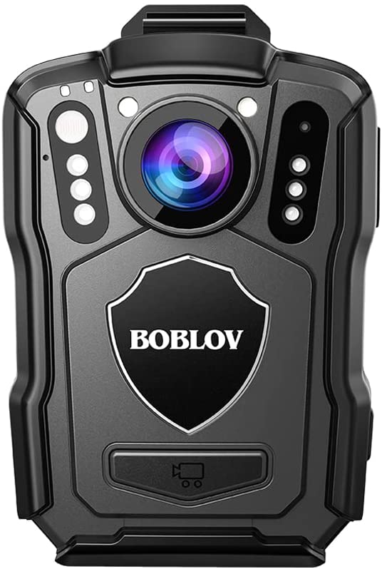 Bodycam con visión nocturna IR, M5, 64GB, GPS, 2K, 1440P, IP67, 170 °