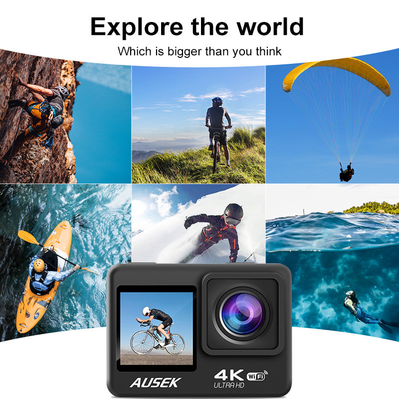 Digital Action Camera 4K AT-Q60AR