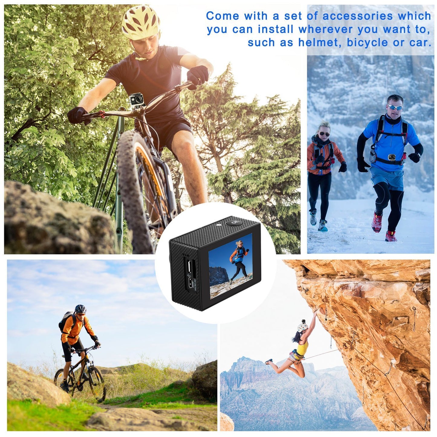 Digital Action Camera HD AT-Q305