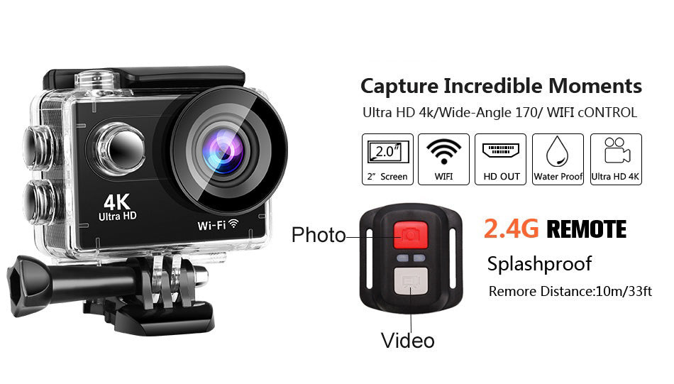 Digital Action Camera  AT-S9R