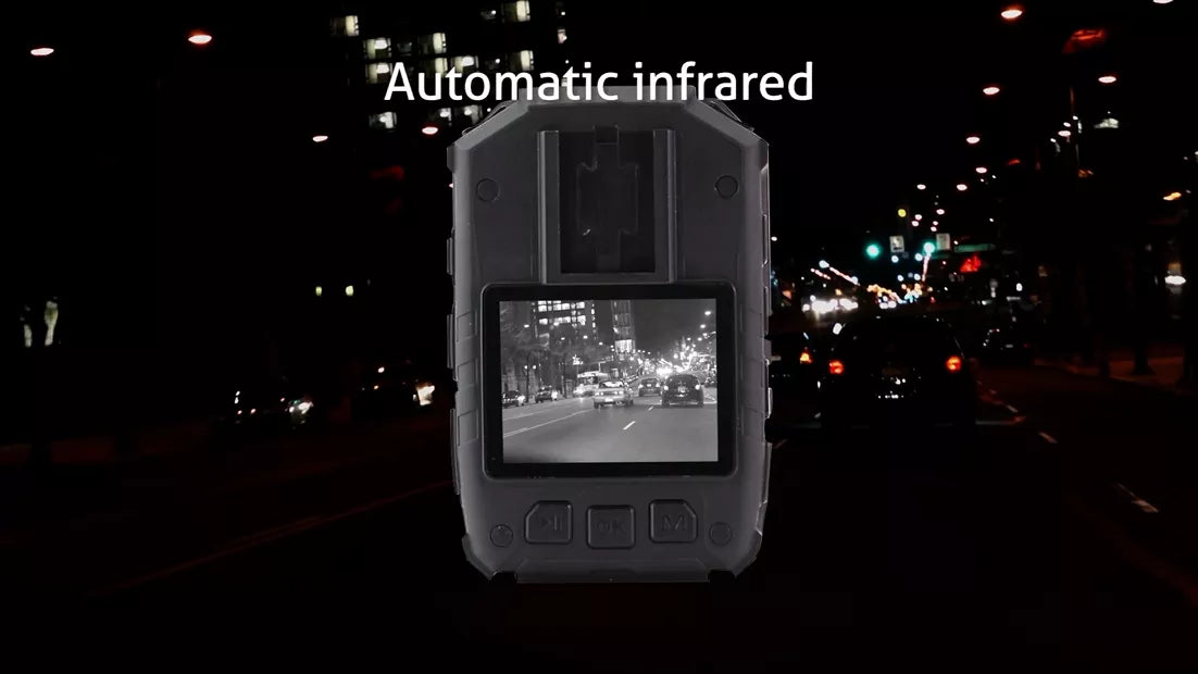 Bodycam 4G IR, Visión Nocturna, GPS, 4G, Wifi