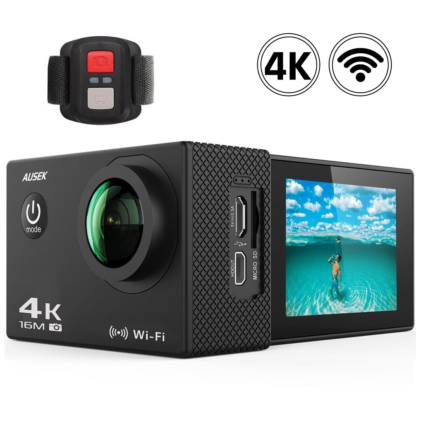 Digital Action Camera 4K AT-30R