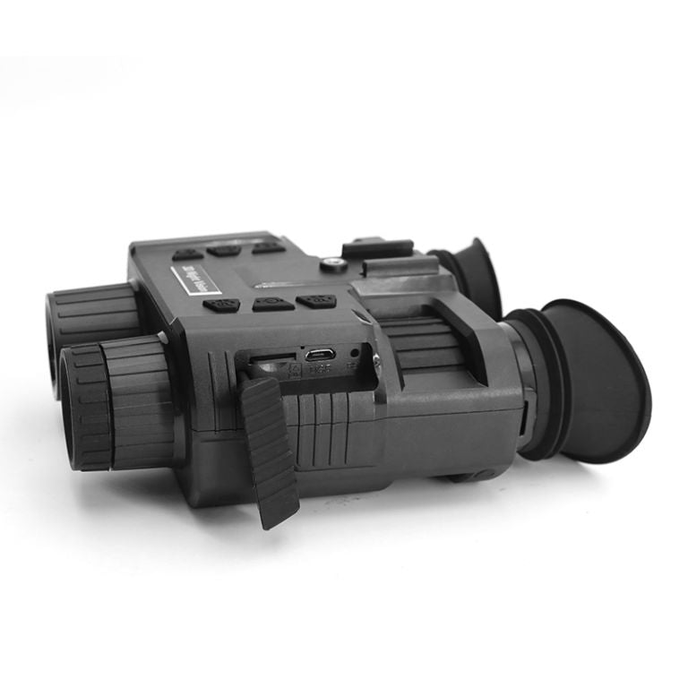 Lentes De VisióN Nocturna, Gafas de visión nocturna NV8000 1080P,  binoculares de visión nocturna montados en la cabeza infrarroja con Zoom  Digital 4X con pantalla 3D, alcance nocturno de 250M Capturar 