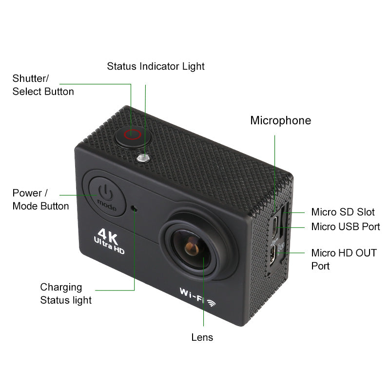 Digital Action Camera  AT-S9R