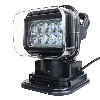 Luz Led de trabajo magnética 12V, reflector de 360 grados para coche, SUV.
