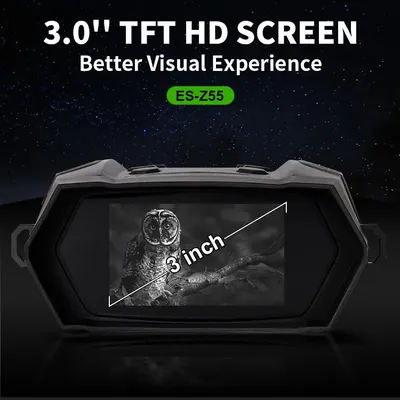 Prismáticos de visión nocturna, telescopio de Visión Térmica 4K