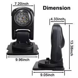 Foco buscamino LED 360° IP67