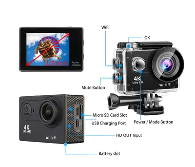 Digital Action Camera  AT-S9R